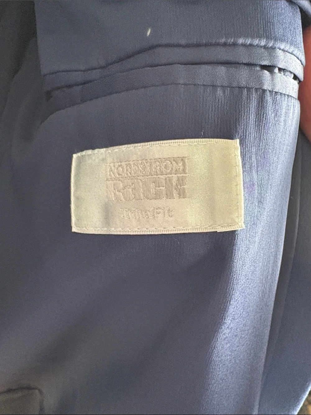 NWT Nordstrom Rack Men's Blue Single-Breasted Blazer